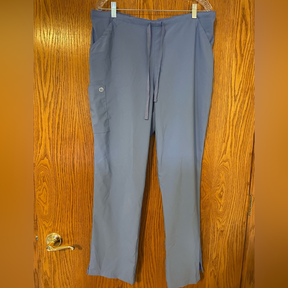 WonderWink blue scrub pant size XL